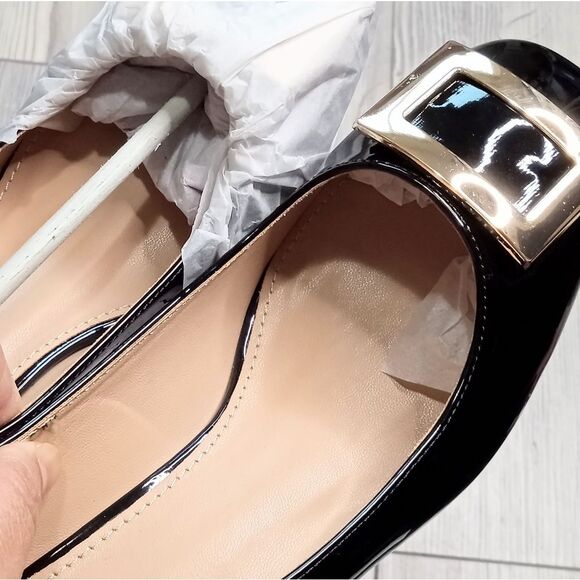 (S-4223) Bayq Women Wedge Pumps Sz 8.5 - Picture 11 of 12